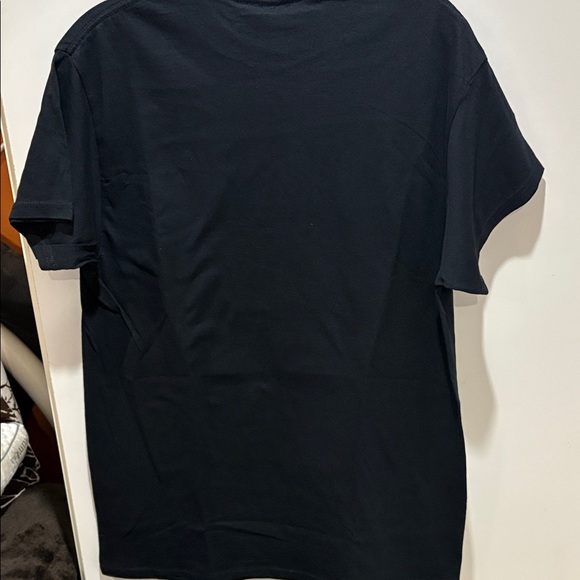 Black Graphic Tee with Horse Design - Picture 3 of 3